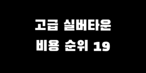 고급 실버타운 비용 순위 Top 19 도심형? 지방? 선택 시 유의사항