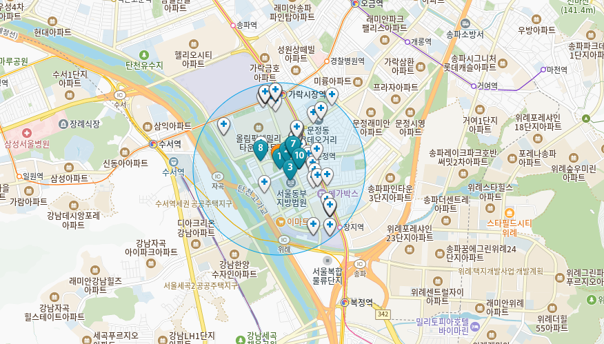 문정동 근로자의날 문연 병원, 한의원, 약국 찾는 법