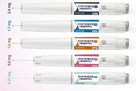 위고비 어떻게 생겼나 설명 중