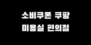 소비쿠폰 미용실 쿠팡 편의점 이용 가능? 사용처 찾기 불가 업종 어디?