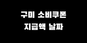 구미 민생회복 지원금 신청 소비쿠폰 지급액 시기 얼마 언제 받나?
