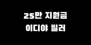 민생회복지원금 이디야 사용 소비쿠폰 필러 시술 가능?