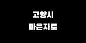 고양시 마운자로 처방 병원 의원 약국 저렴한 곳 찾는 방법