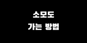 소모도 가는 길 위치 배편 시간 예약 방법 여행 출발 준비 가이드