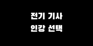 전기기사 다산 에듀윌 노란돼지 인강 장단점 비교 선택 추천