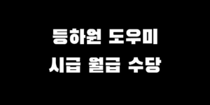 2026년 등하원 도우미 시급 비용 지역별 평균, 추가 수당 총정리