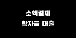 20대 무직자 알바생 개인회생, 휴대폰 소액결제 연체 학자금 대출도 해결될까?