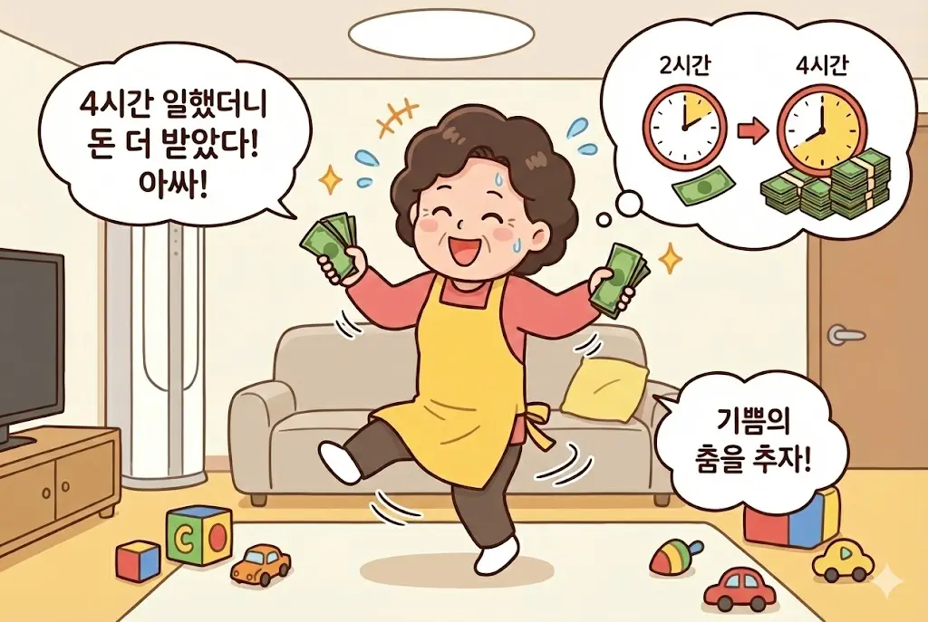 등하원도우미 월급