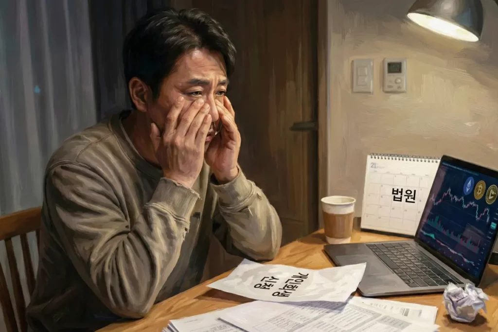 비트코인 선물거래 주식 미수금 폭망, 개인회생 신청 법원에서 도박으로 기각할까?