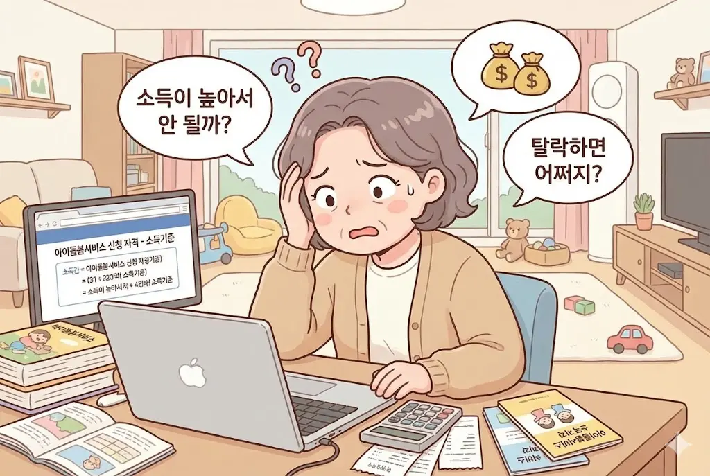 정부지원 아이돌봄서비스 부모 급여 신청 자격 조건