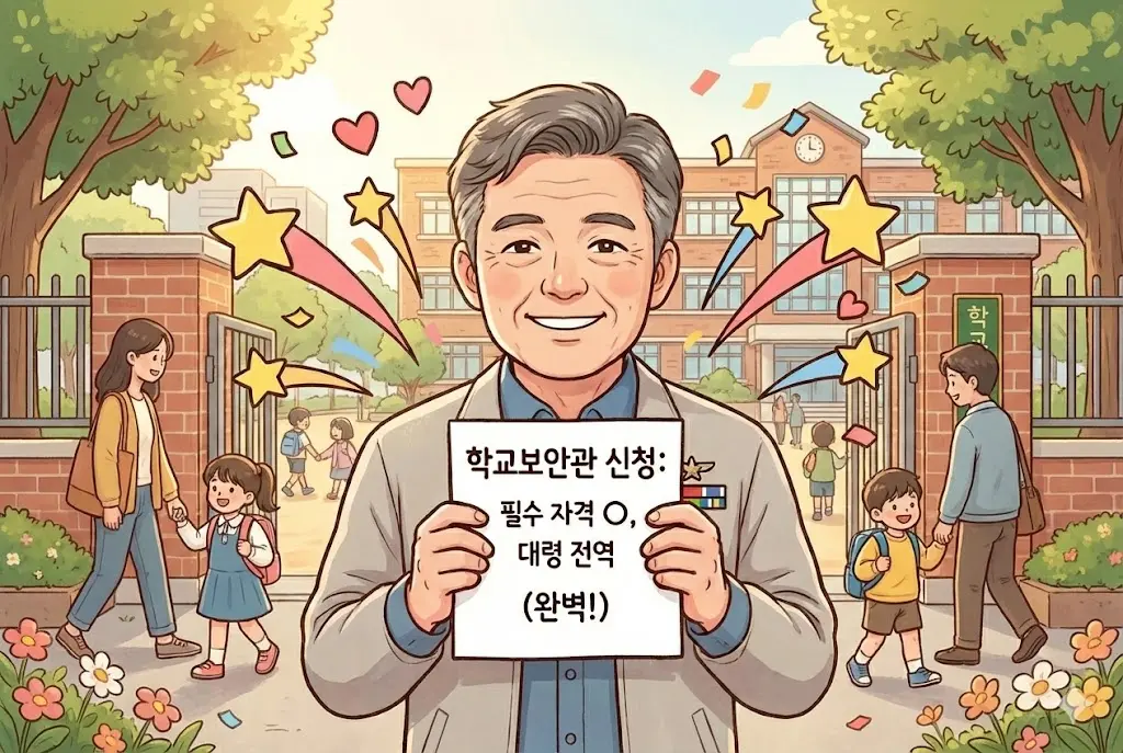 학교 보안관 자격 요건 우대 사항