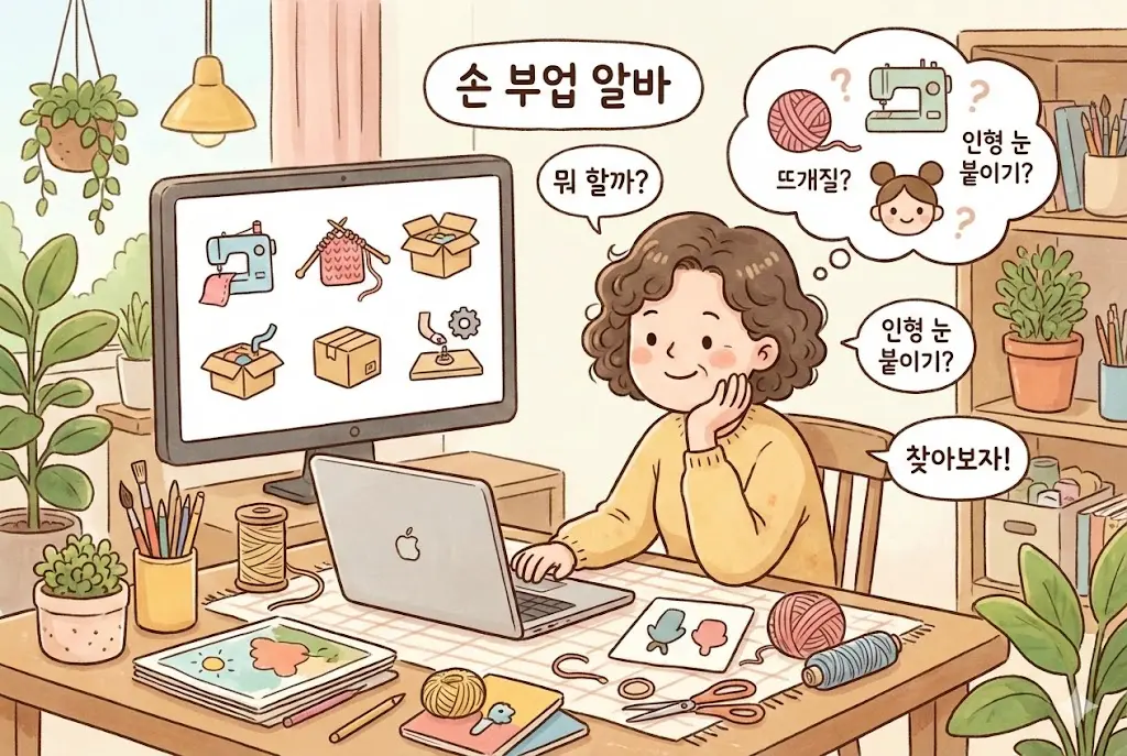 쇼핑백 접기 부업