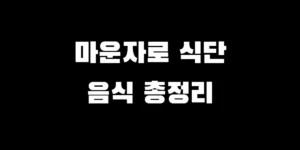 마운자로 식단 가이드: 부작용을 줄이기 위해 절대 피해야 할 음식과 체중 감량 효과를 높이는 추천 음식 비교표