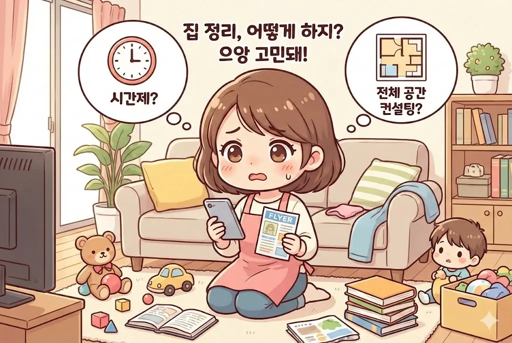 집 정리정돈 업체 비용